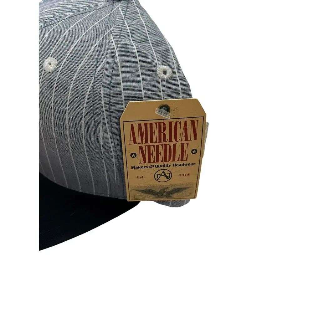 New York Yankees Strapback Cooperstown Collection Pinstripes NWT American Needle